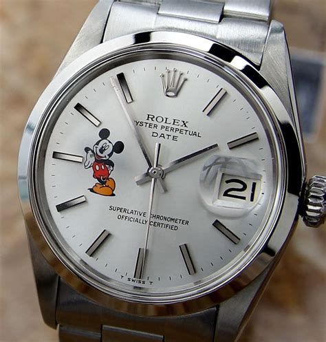 rolex limited edition mickey mouse|rolex disney mickey mouse watch.